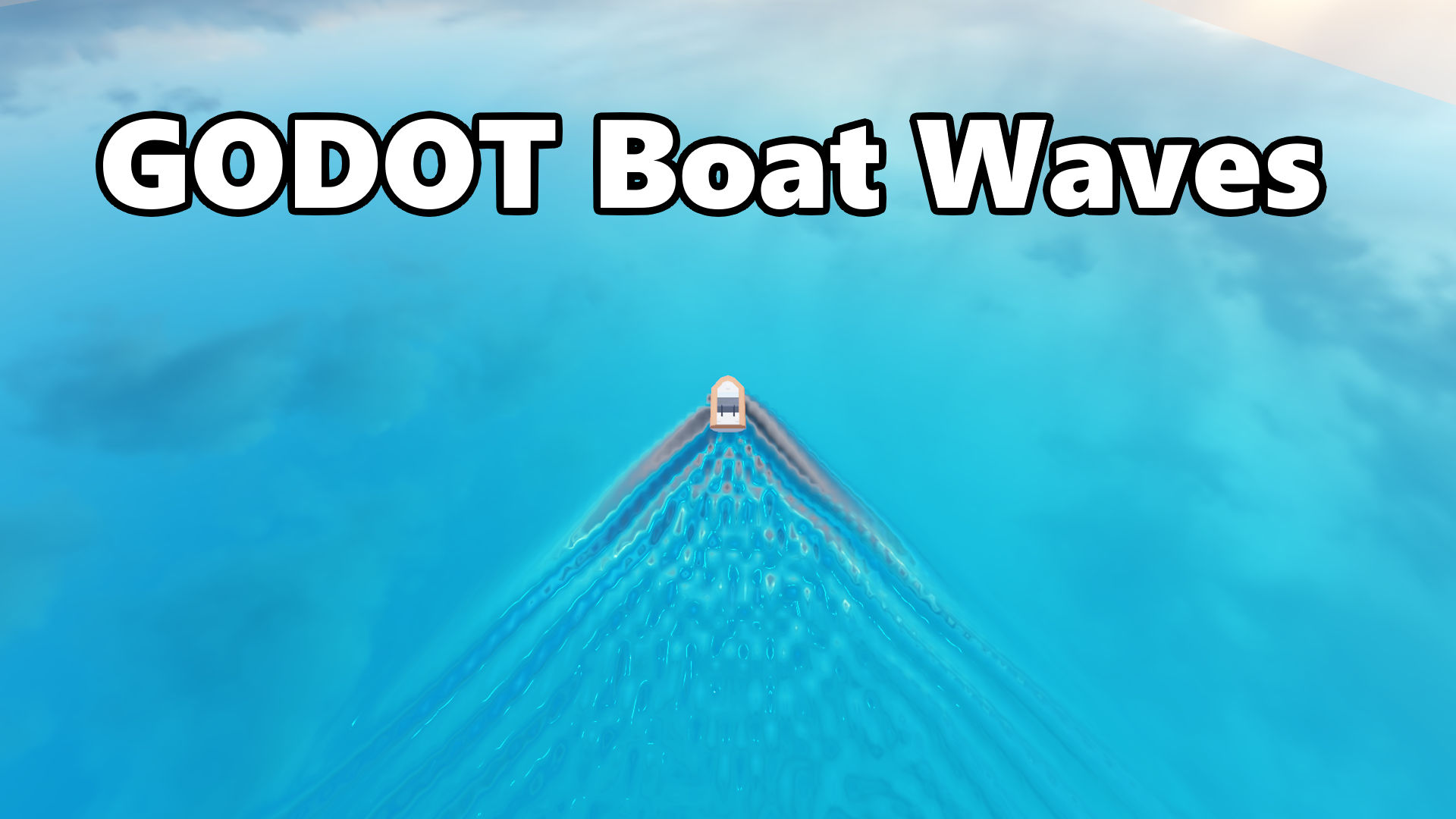 Godot Boat Waves