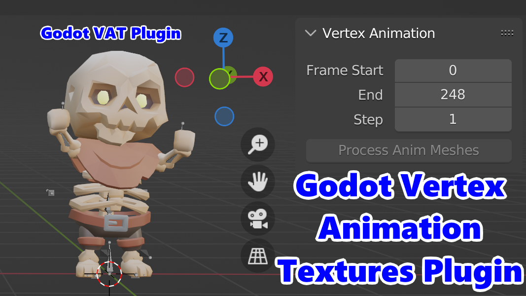 Godot Vertex Animation Textures Plugin